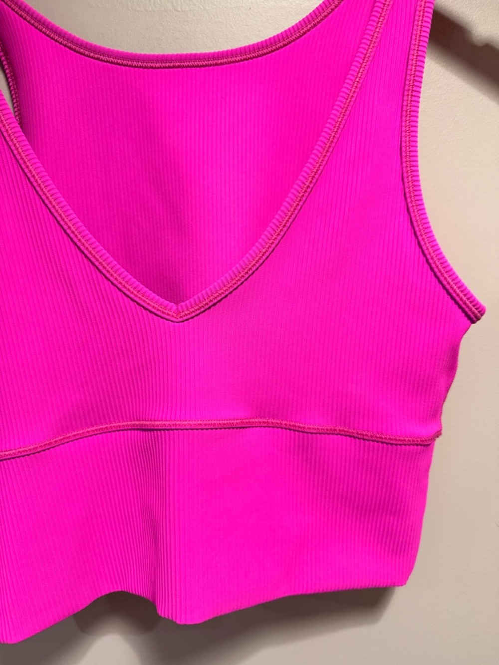 Lululemon Ribbed Crop Tank - Picture 2 of 4